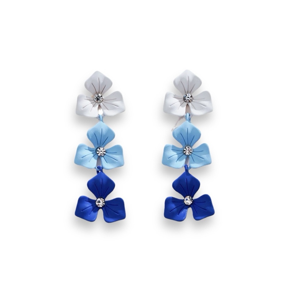 Flower Dangle Drop Earrings for Women